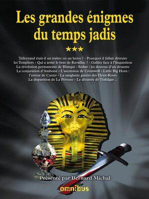 cover image of Les Grandes Enigmes du temps jadis--T3